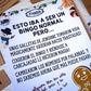 BINGO CHISPEANTE DE NAVIDAD