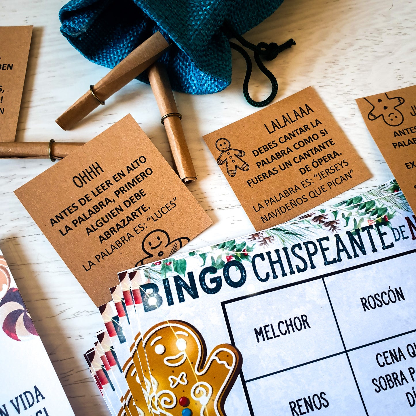 BINGO CHISPEANTE DE NAVIDAD